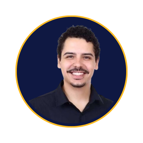 Desenho de coruja mascote da Genial Teachers pensando em livros sobre curso de inglês